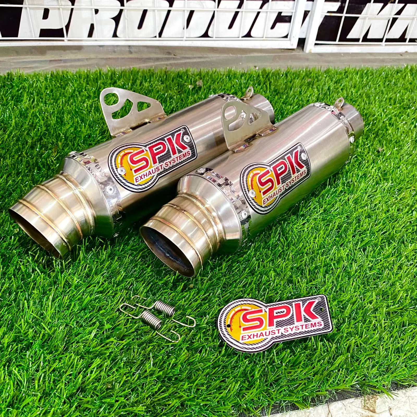 Silencer HR-2 ORIGINAL SPK jupiter,supra x,supra 125,vega dan all motor bebek lainnya Knalpot Laser