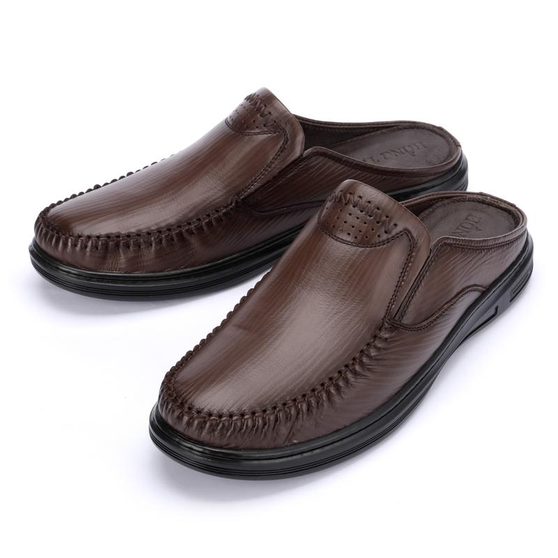  HỒNG THẠNH - GIÀY SABO DA BÒ CAO CẤP - 6959 Shoes Nam DéP 