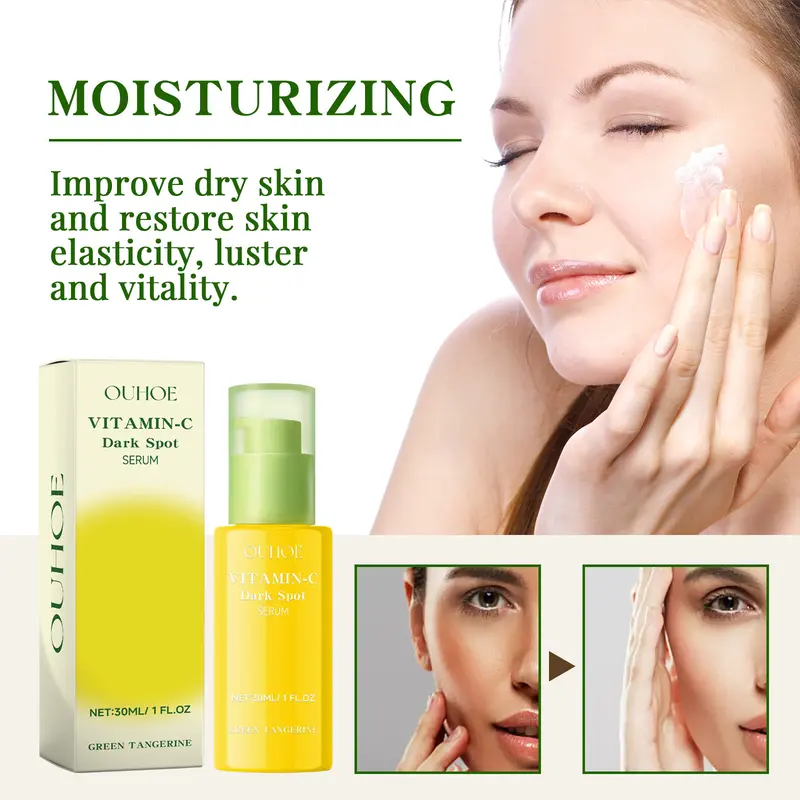 Ouhoe Vitamin C Essence Reduces Fine Lines And Spots, Hydrates, Firming, Brightening And Anti-Wrinkle Facial Essence 3