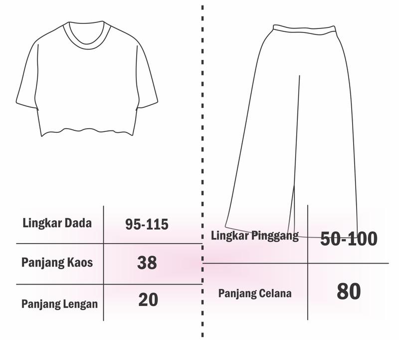 Product Introduction of Setelan Remaja Baju dan Celana Kulot Lotso Series Fashion Usia 9-12 Tahun 0