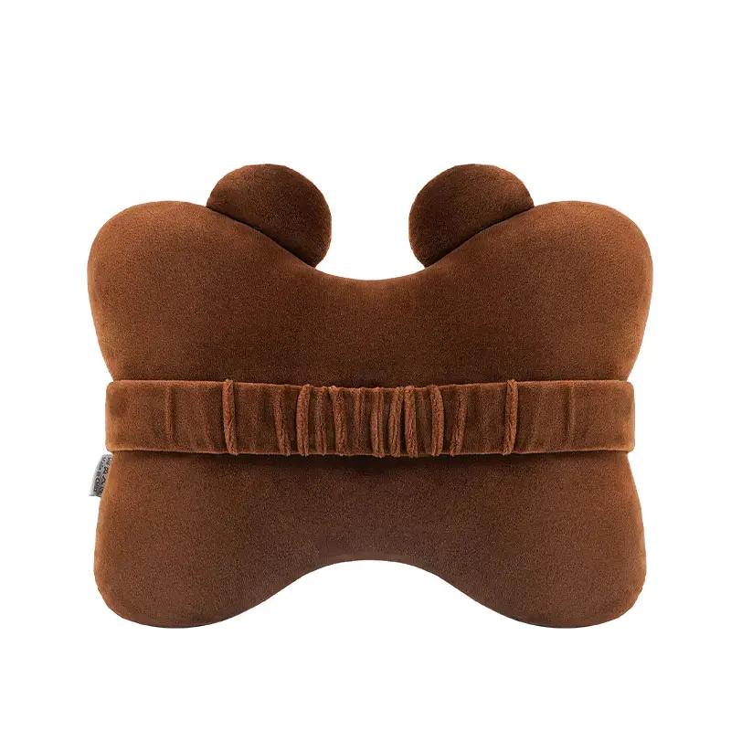 OHSOME Bantal Leher Mobil Alba Sol Penguin/Anjing/Beruang Coklat Car 7