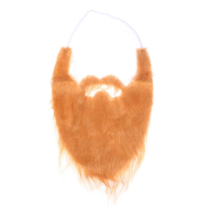 Product Introduction of [HOU]Handmade Wig Beard Hats Crochet Mustache Knit Halloween Party Decoration Moustache Men Women Festival Caps Face Beard Wig Props 28