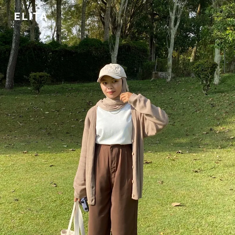 Anaya Cardigan (Katun knit) cardigan Wanita Cardigan Cewe Elita 2