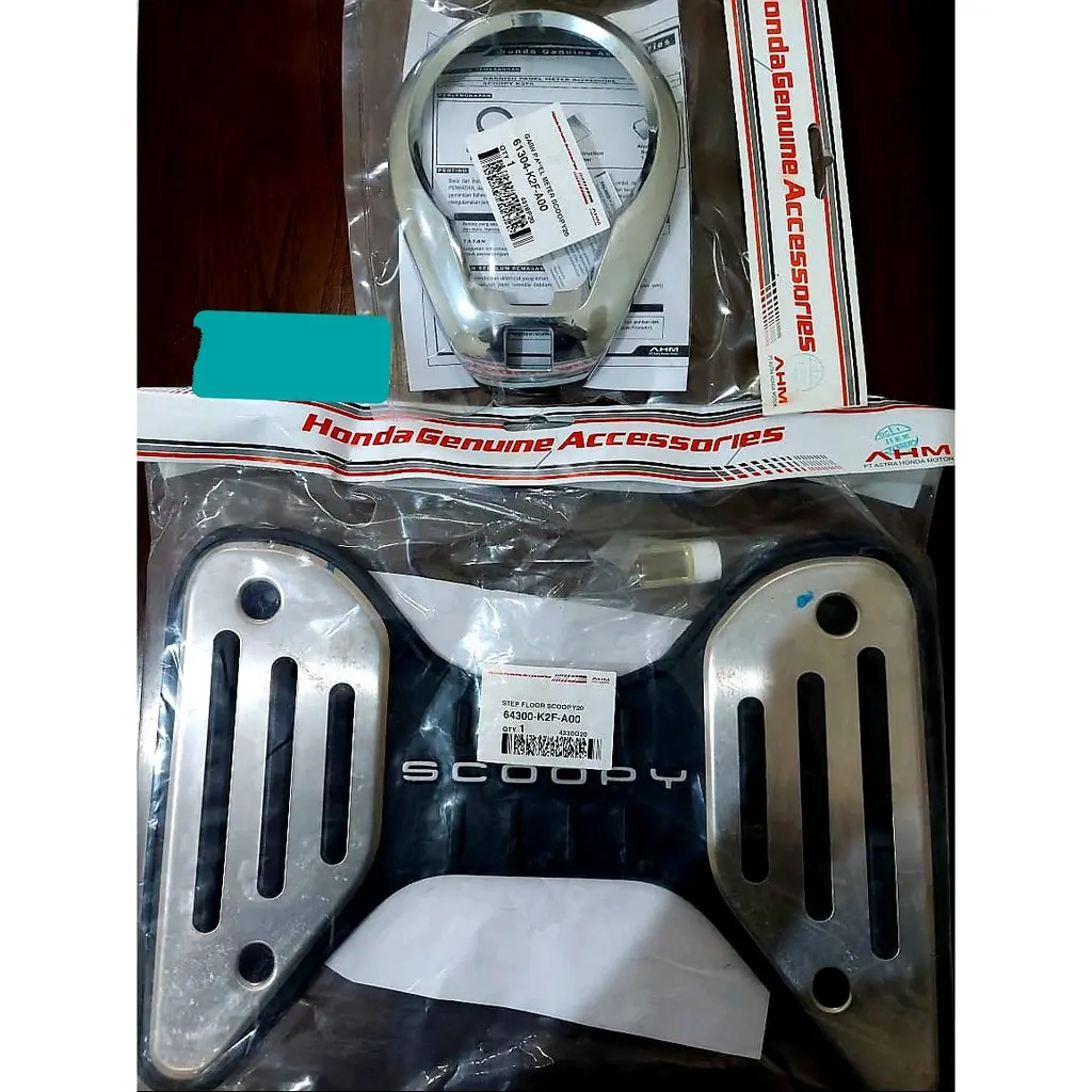 Paket Ganteng Karpet+Garnis Speedo New Scoopy 2021-2023 Motor