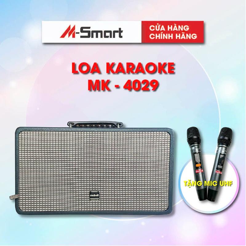 [MOBELL] Loa Xách Tay Karaoke Mobell MK-4029 Di Động Bluetooth Công Suất Lớn 500W Chính Hãng Bảo Hành 12 tháng Tặng Kèm 2 Micro Củ Loa Kem Nghe Nhạc