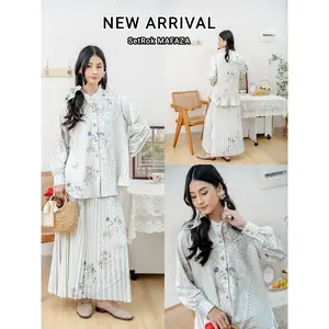 Rania Fashion Setelan Rok Mafaza Velvet Mongly