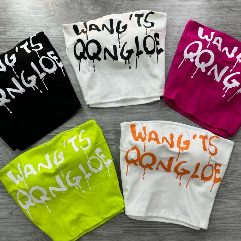 Áo ống cúp có kèm mút đệm Nữ fom croptop