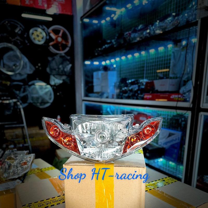 Pha đèn sihello kiểu hilap_gắn ốp sihello +bợ _ TẶNG KÈM BÓNG DEMI_ LÀM SẴN GIẮC gắn cho sirius 50-110