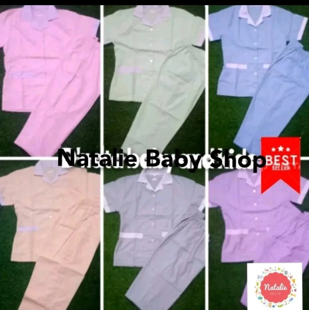 Baju seragam suster celana panjang SML XL XXL