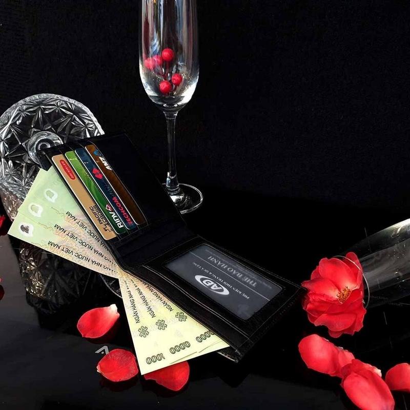 Bộ quà tặng giáng sinh , quà Tết cao cấp dành tặng người đặc biệt full túi hộp quà - Combo Thắt lưng + Ví nam ( bảo hành cho khách ) 5