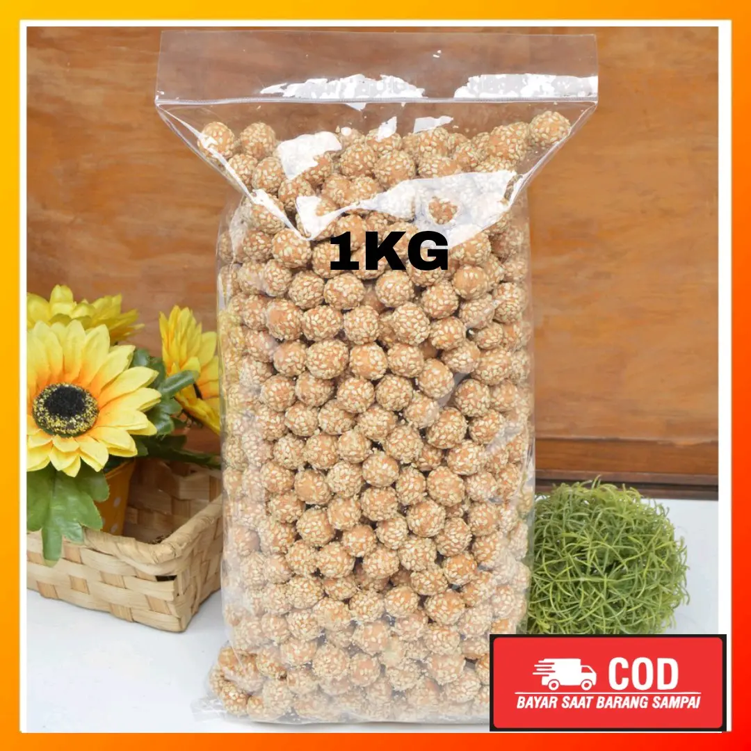 1KG Kue Ciput Bulat Mini Wijen Original