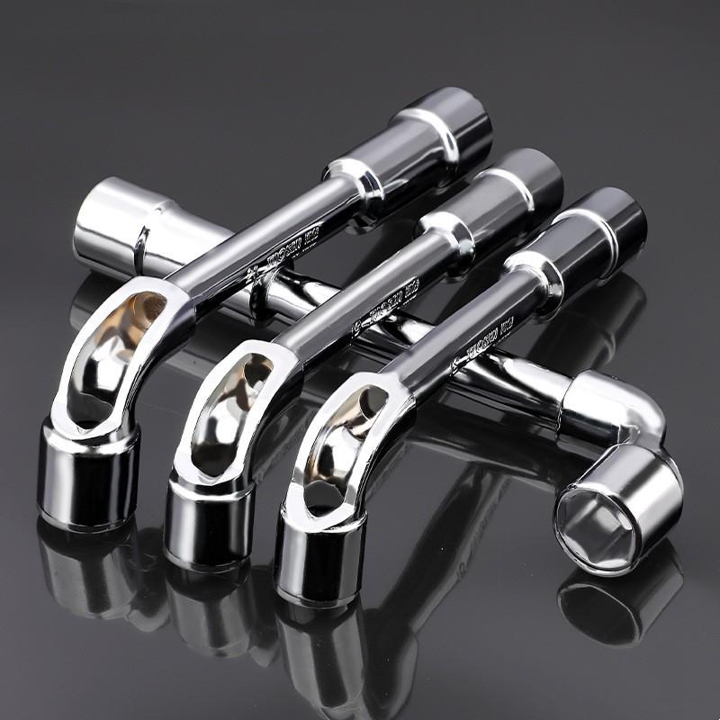 Product Introduction of 6 7 9 10mm CRV Steel L Type Socket Spanner L Wrench 6 Point Hand Tools Automotive Mechanical Tool 4