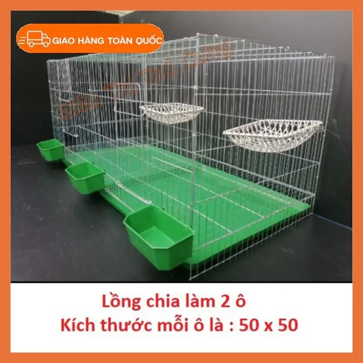 Lồng chim bồ câu kèm phụ kiện lồng chim LC79 0