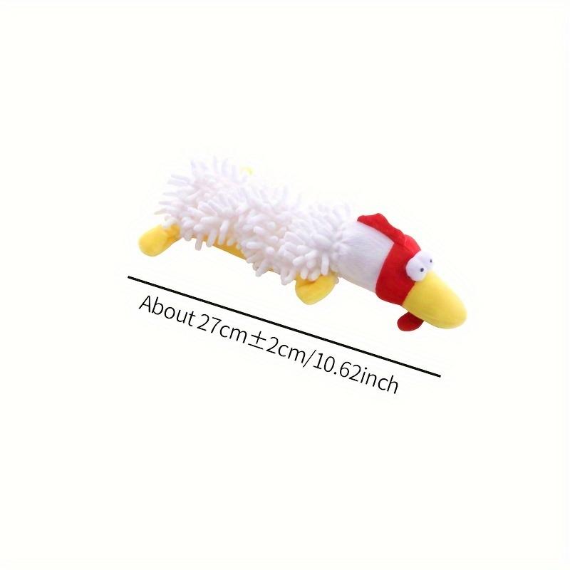 Interactive plush dog toy with squeaking sound for chewing and molar training - the perfect little dog toy for play and dental health 6