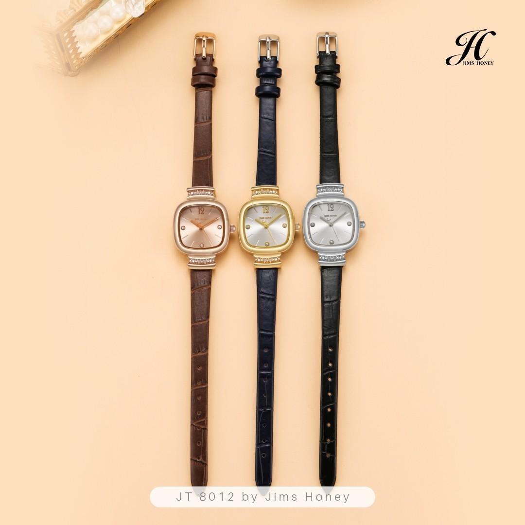 JIMS HONEY JAM TANGAN WANITA JT 8012 ( FREE BOX + BATERAI )