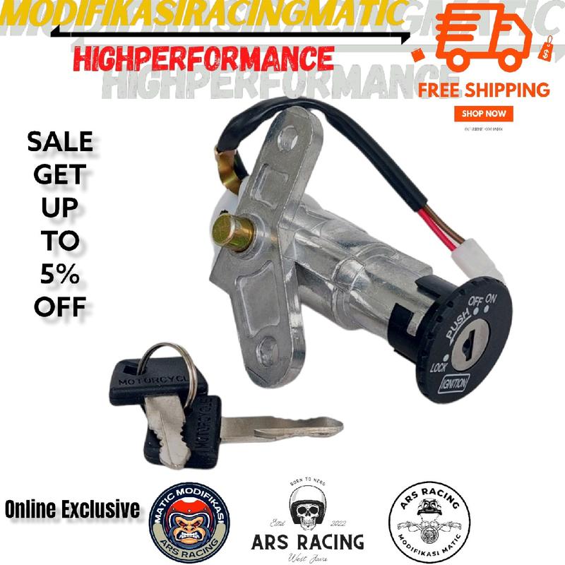 Kunci Kontak Vega r new - Jupiter z Only (Hanya Depan ) Kualitas Terbaik Accessories Motor Motorcycle 2