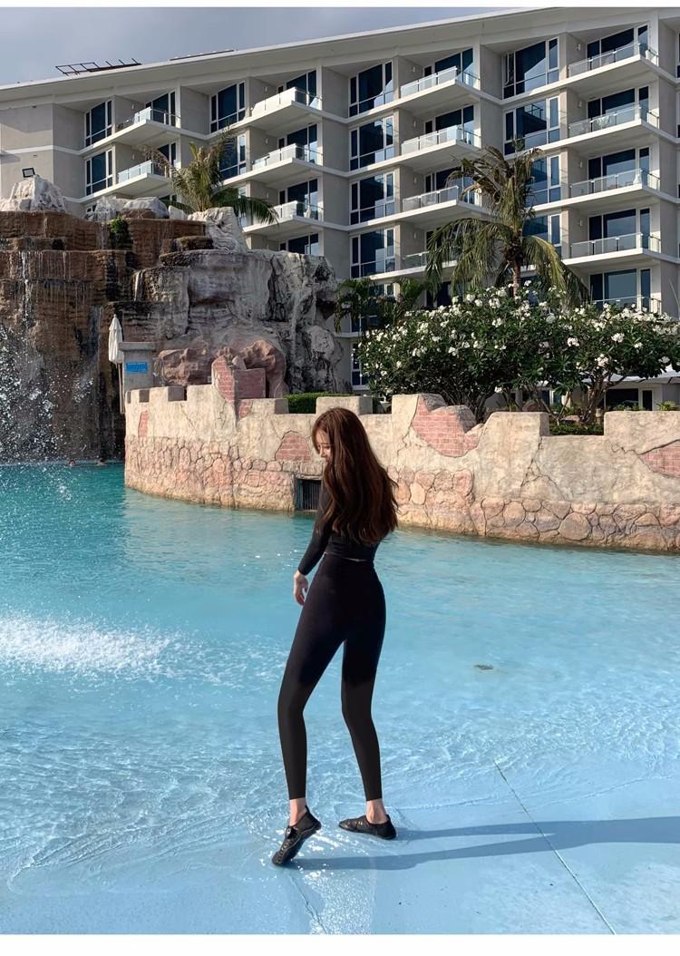 Product Introduction of Swimsuit Women's Korean-Style Ins Diving Suit Women's Split Sun Protection Long Sleeve Trousers Conservative Slim Dive Skin Snorkeling Surfing 15