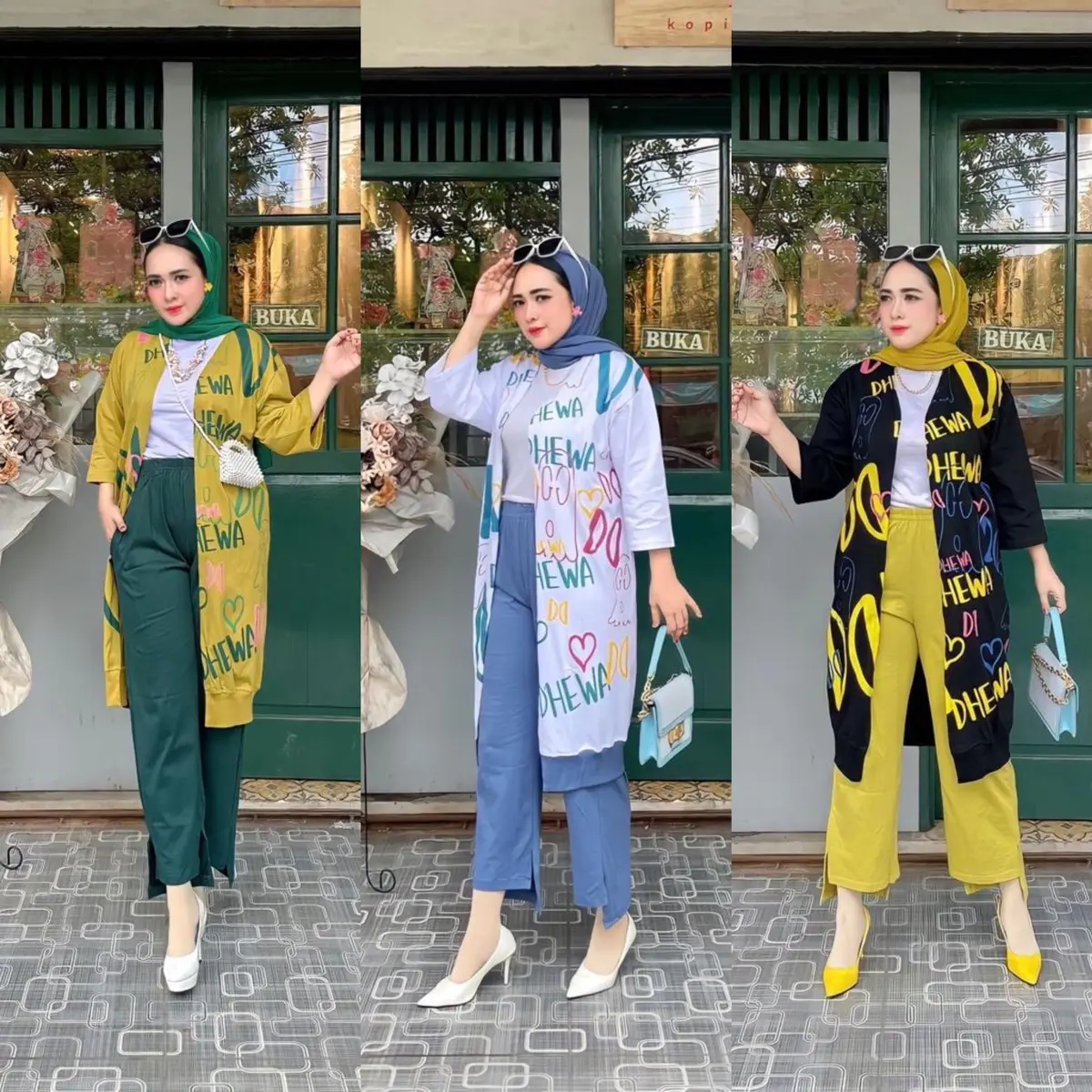 Neza Set Celana Outet by Dhewa