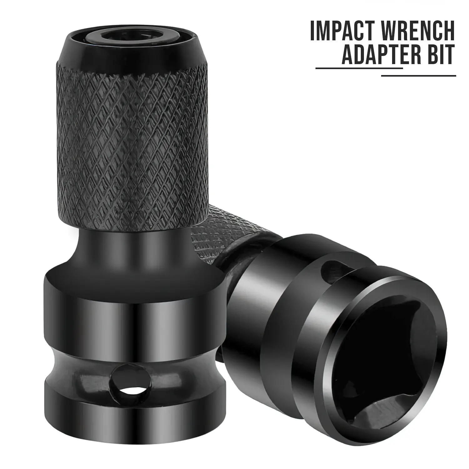 ALLEFIX Mata Obeng Konektor Adapter Impact Wrench 1/2 Inch ke 1/4 Inch - 6631