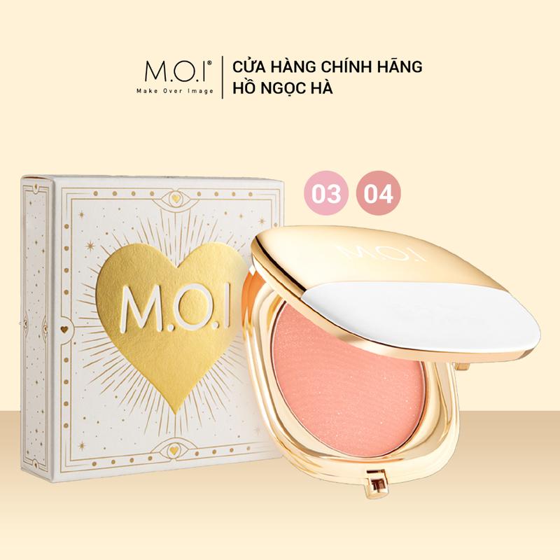 Phấn má MOI Hồ Ngọc Hà phiên bản mùa lễ hội, hiệu ứng lấp lánh blink blink Nữ Cosmetic Women