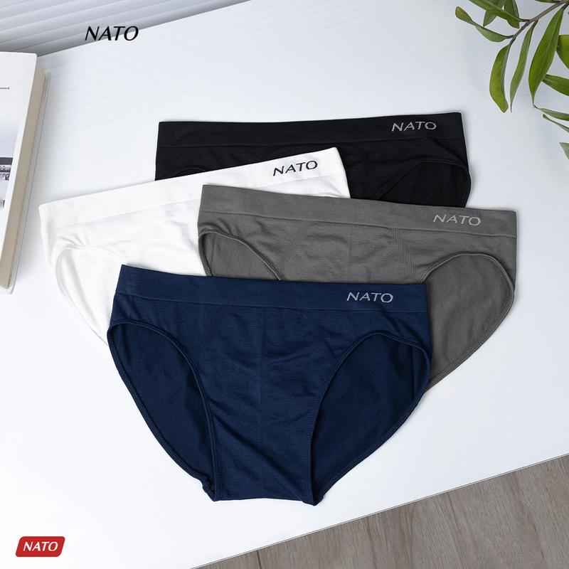 COMBO Quần Lót AMIDE Nam Vải Cotton Thun Lạnh Đơn Giản Cao Cấp Màu Đen Xám Trơn Boxer Sịp Đùi Trắng Xì Lip Sì NATO Quần Boxer