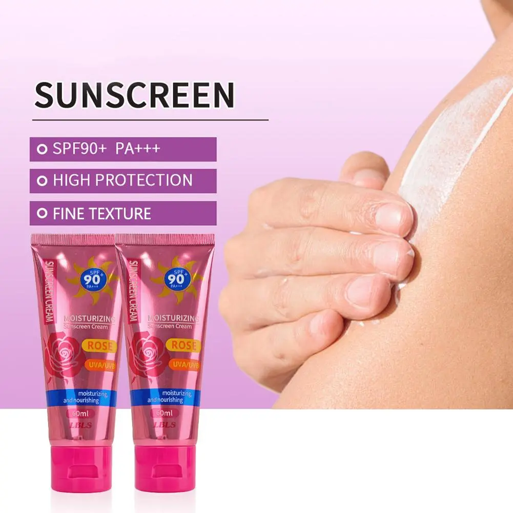 High Protection SPF 90+ Sunscreen Cream Facial Skin Care Repair For Summer Facial Body Sunblock Lotion
