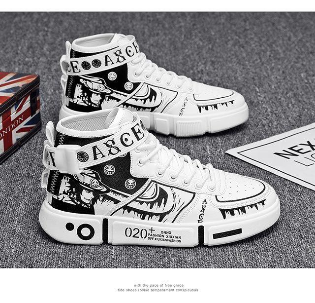 Product Introduction of Spring And Autumn Boys' Shoes Boys AJ High-Top Sports Sneakers 8 Years 9 Big Kids 11 Children 10 White Shoes Girls 20
