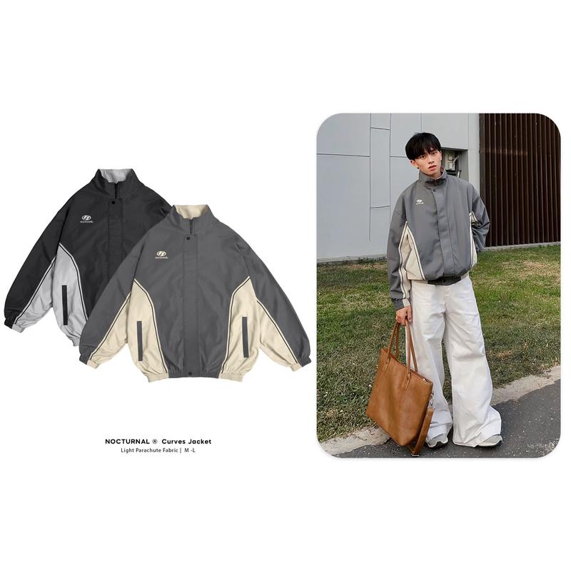 Áo Khoác Dù Gió Nhẹ NOCTURNAL Curves Jacket Form Rộng Oversize Local Brand Nam Nữ Unisex
