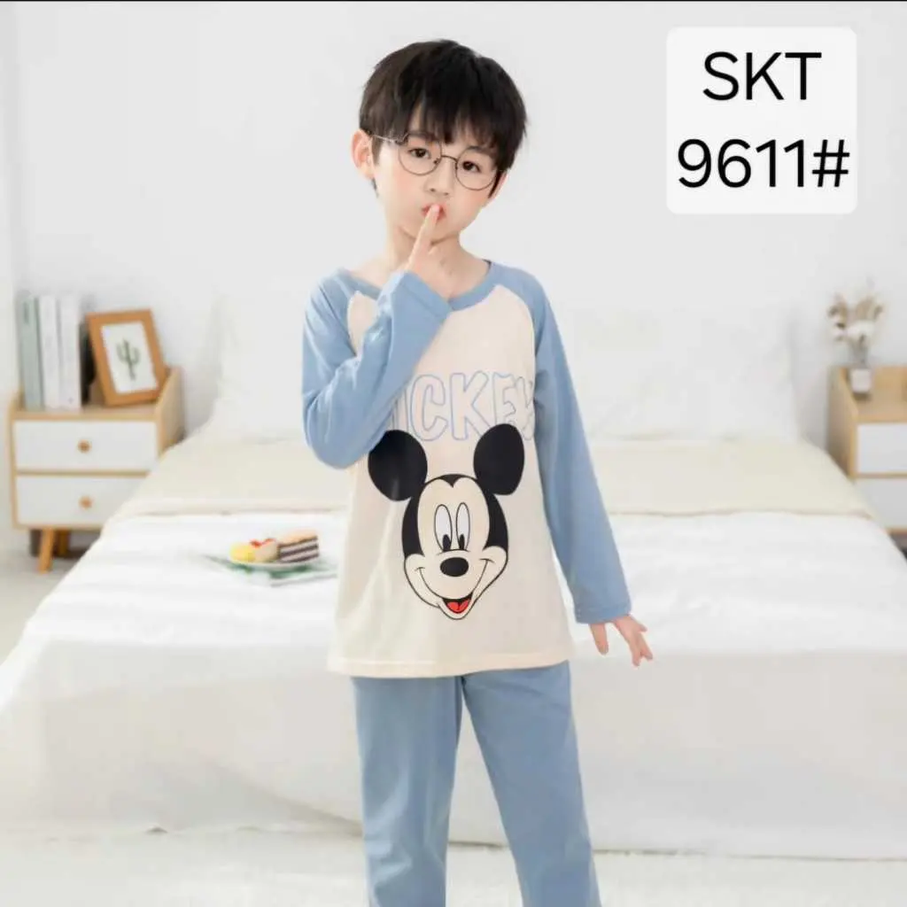 Baju Tidur Anak Remaja Premium Katun Anak  Karakter ,Daisy, Miki, Cinnamoroll Perempuan