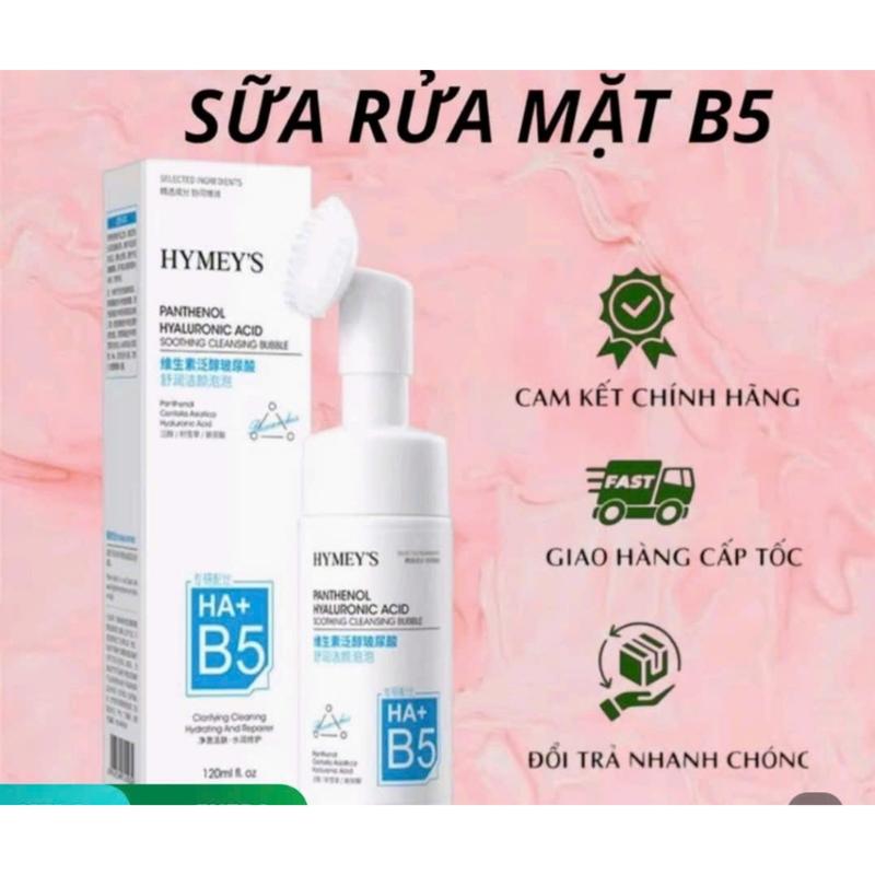 Sữa Rửa Mặt Dạng HA+ B5 Sâu Dịu Nhẹ, Dưỡng Ẩm Căng Bóng Da, Phục Hồi Làn Da Tổn…