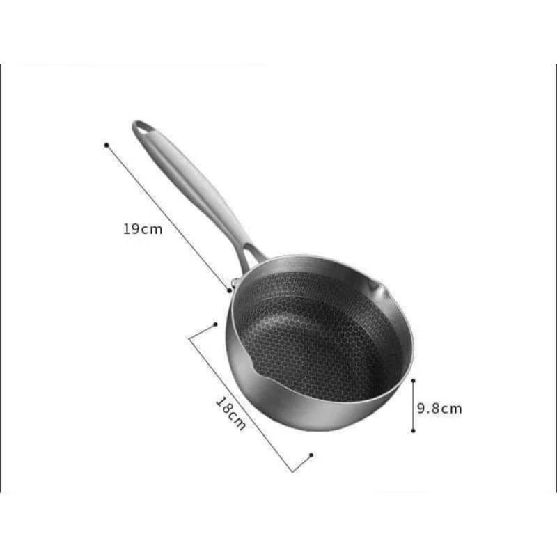 Product Introduction of ￼Chảo sâu lòng đáy tổ ong chống dính xước cao cấp, chảo size 18cm siêu tiện dụng 15