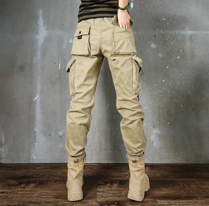 Product Introduction of 2023 Spring and Autumn New Unisex Cargo Pants Personality Versatile Slim Fit Trendy Outdoor Hiking Pants Men Jogger Sneaker 22