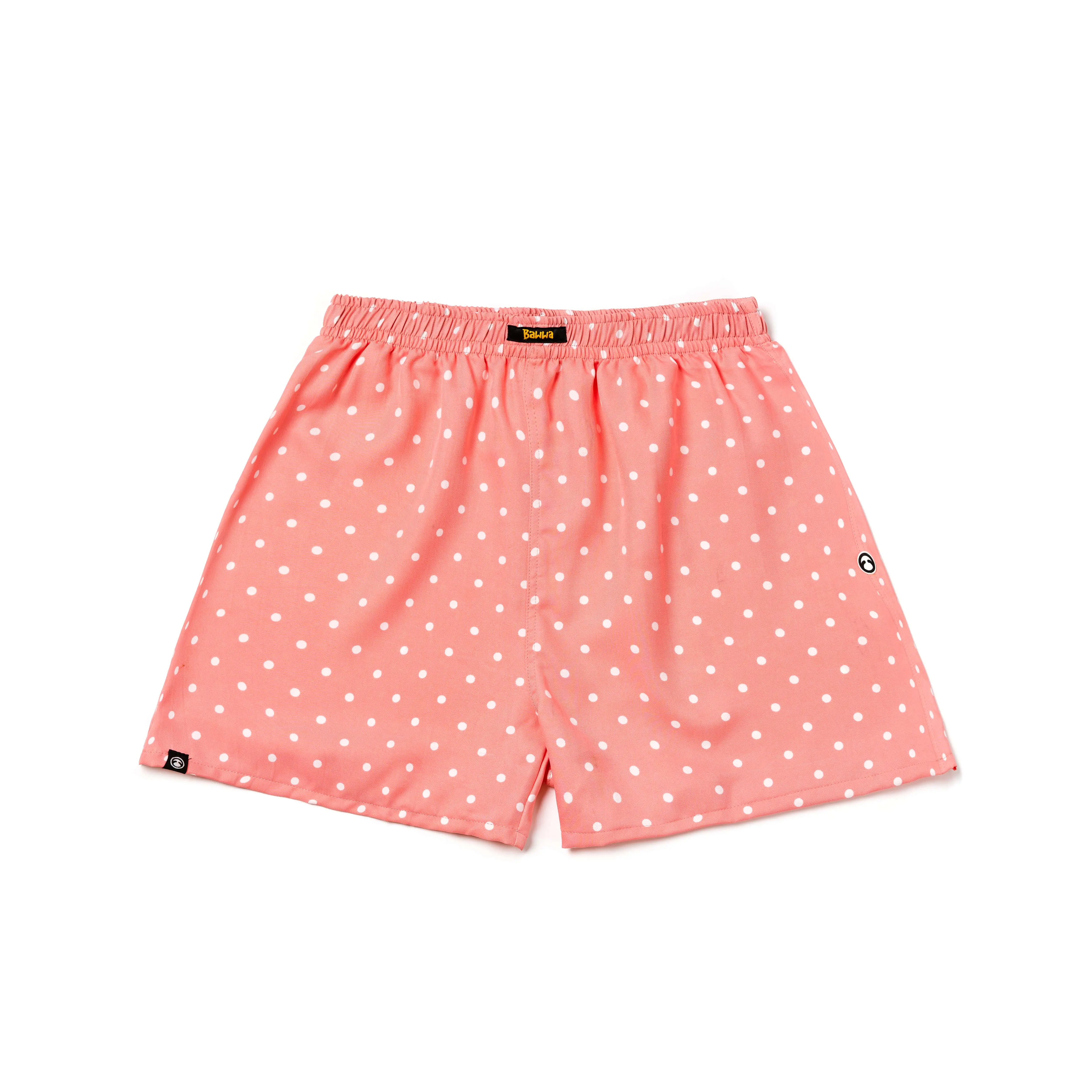 Bawwa Original - Boxer SURFIN Pink | MANTAI Series | Celana Boxer | Celana Kolor