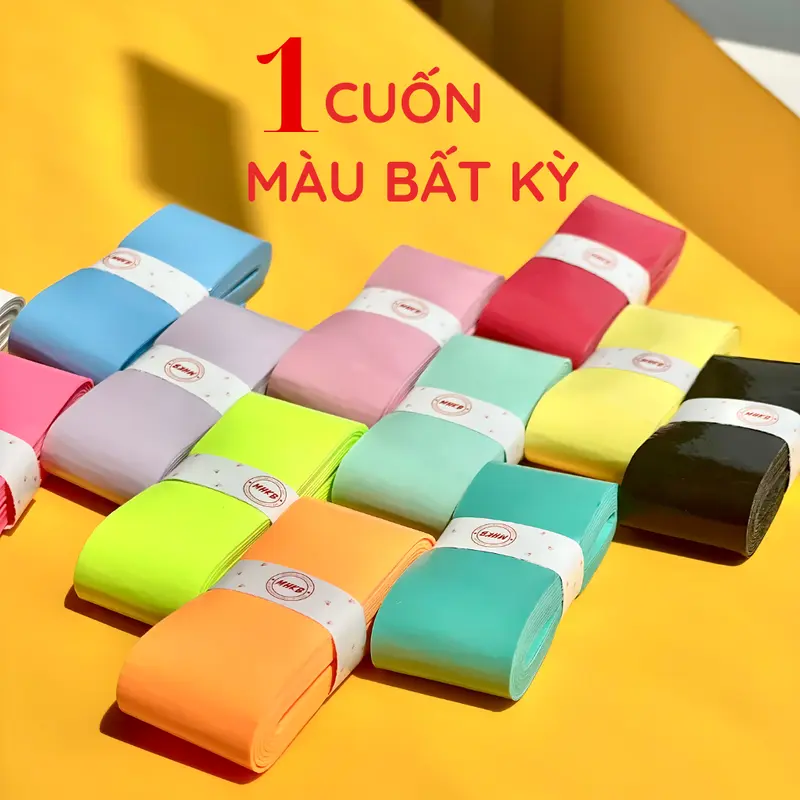 Quấn Cán MHKB Cầu Lông, Cuốn Cán MHKB Cầu Lông Siêu Bám Dính Thấm Hút Mồ Hôi 0