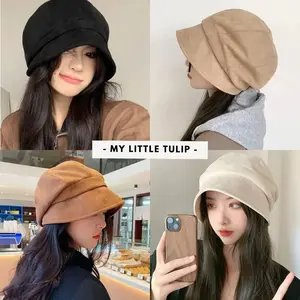 Topi Pria Wanita Bervolume Anti Paparazi Baseball Hat Topi Golf Besar