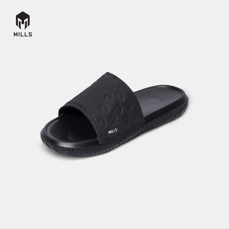 MILLS SANDAL COMFY SLIDES BLACK/WHITE 9901301 3