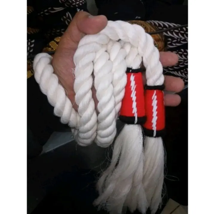 COD...!!! Tali Warok/Tali Reog Jumbo putih dan Kombinasi /Tali silat/Pakaianadatjawamurah# Putih