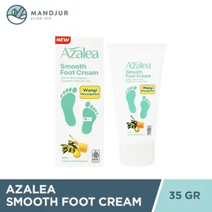 Azalea Smooth Foot Cream 35 Gr - Perawatan Kulit Kaki Kering dan Kasar