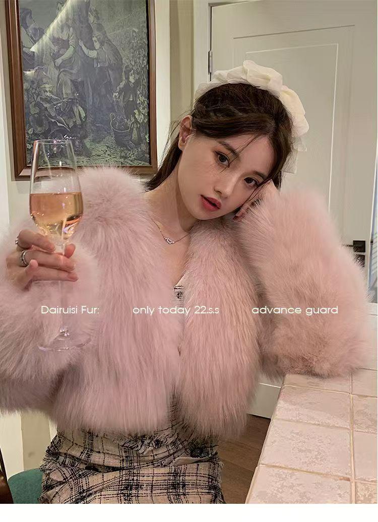 Product Introduction of Áo lông cáo Giả Dành Cho Phụ Nữ Trẻ Trung, Áo Dày Dặn, Áo Dài Ngắn Lông Thú, Thích Hợp Cho Mùa Thu Và Mùa Đông, Hàng Mới Về Năm 2024 6