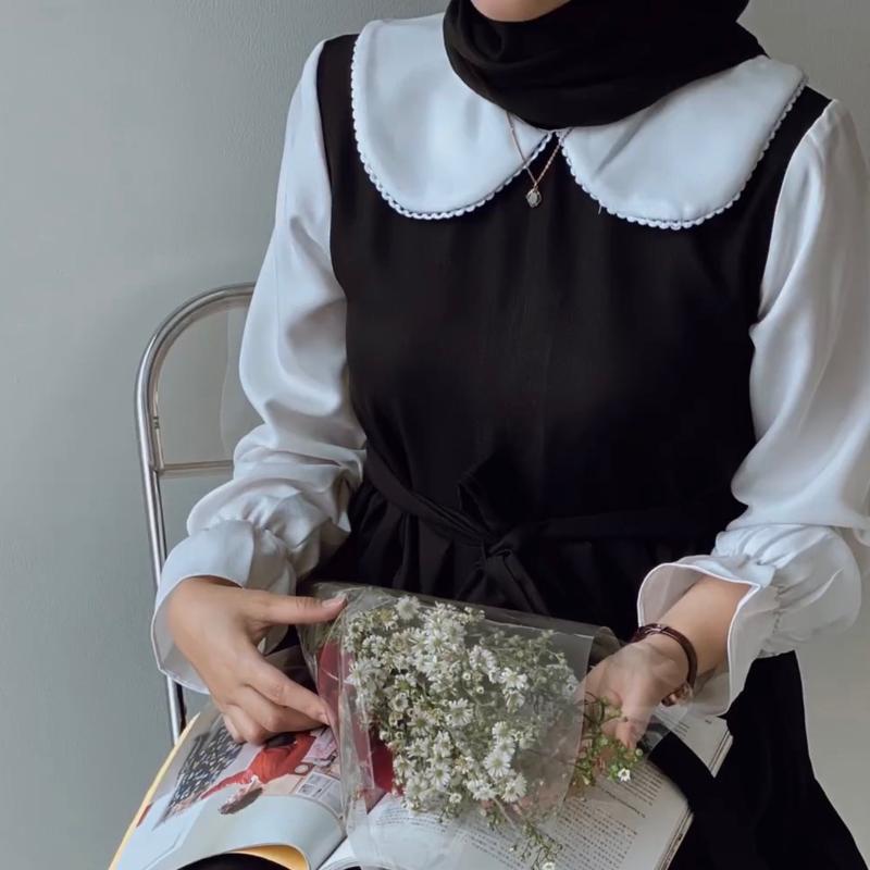 Inaya Dress | Gamis Vintage Style 7