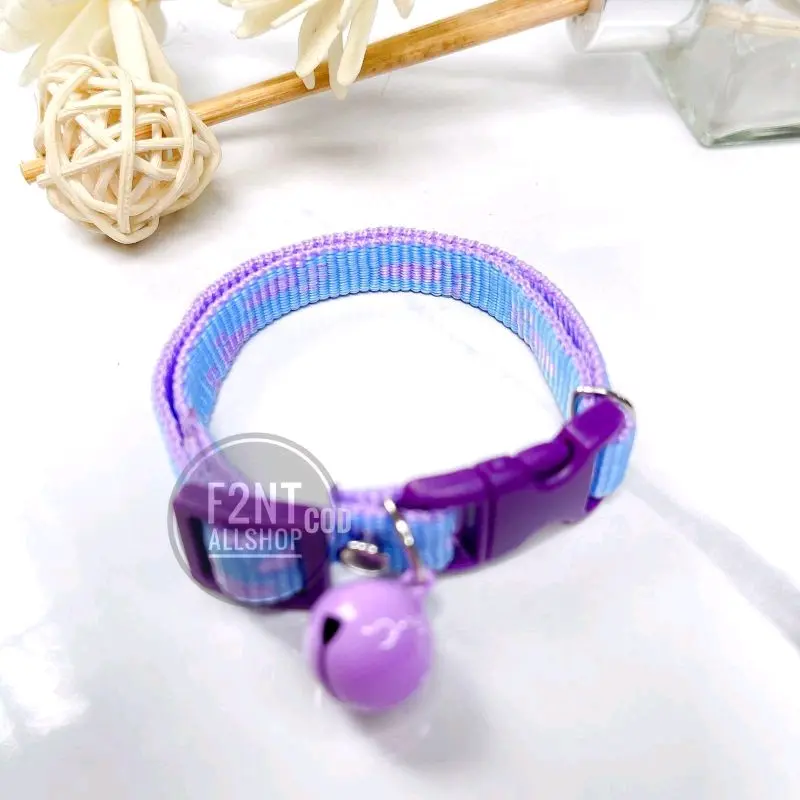 kalung kucibg premium motif kaki lonceng doff bunyi 7