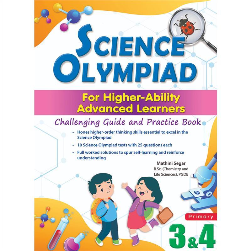 Product Introduction of Casual Science Olympiad For HigherAbility Advanced Learners Challenging Guide And Practice Book For Primary 3 & 4 0