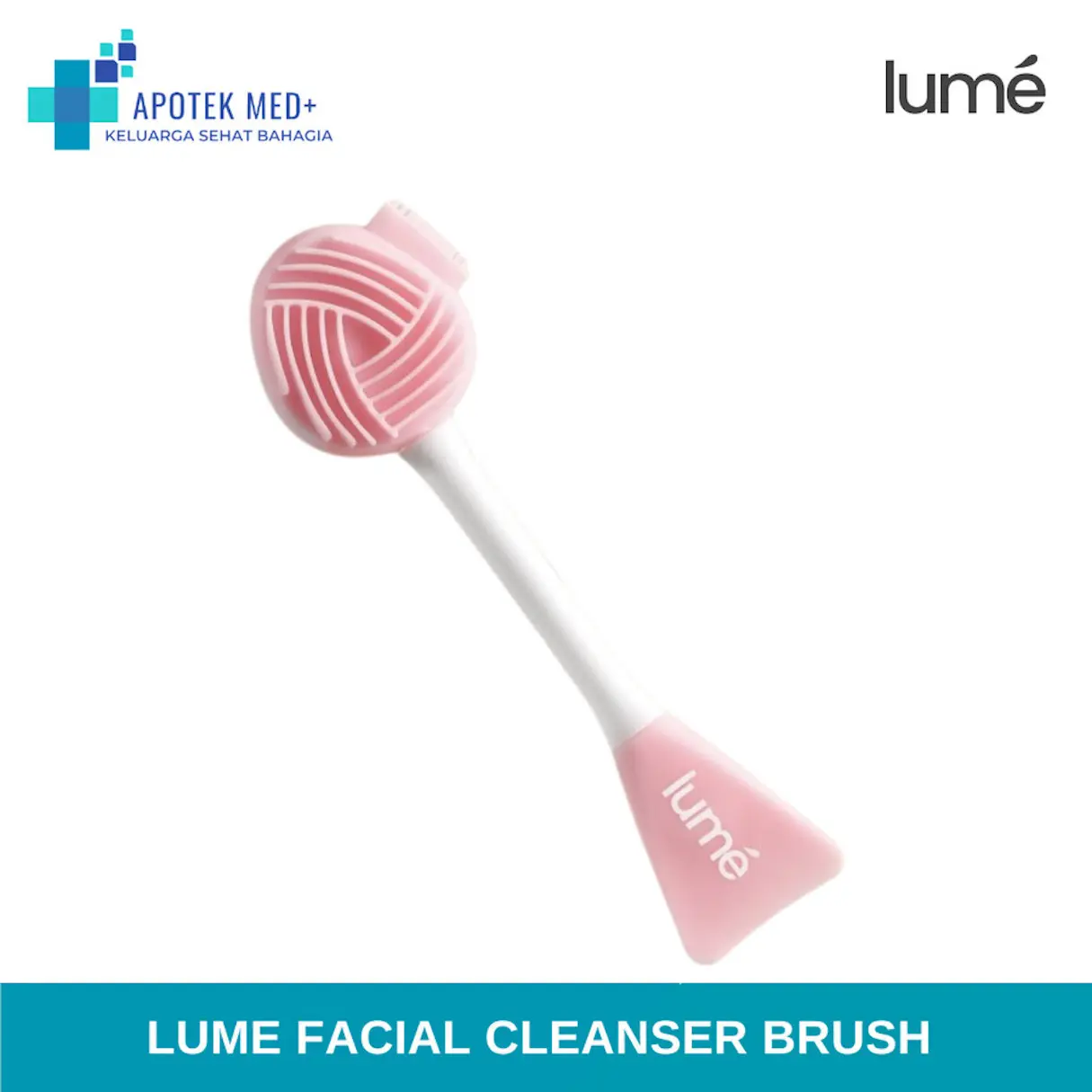 Lume Facial Cleanser Brush (Pembersih komedo dan kotoran di wajah) Kuas Sikat Muka