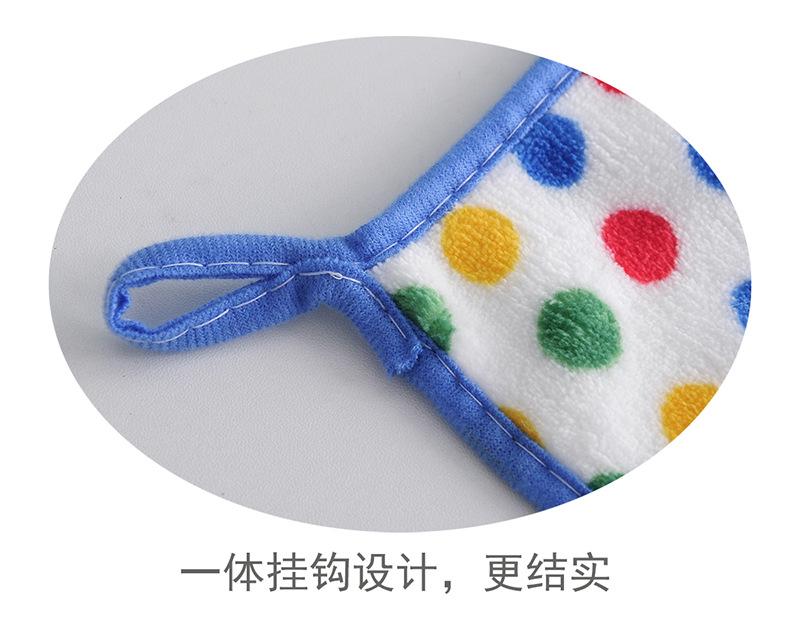 Product Introduction of Vải lông cừu san hô chấm bi, quần áo dày dặn, gia dụng, siêu thấm nước Khăn lau để Bàn và rửa bát đĩa, lý tưởng Dây Treo Lau Tay, Tiện Lợi Cực Kỳ 14
