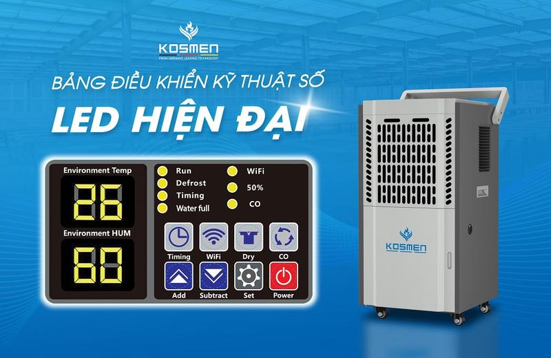 Product Introduction of Máy Hút Ẩm Công Nghiệp Kosmen KM - 90S Dung Tích Bình Nước 8L, Làm Sạch không khí - Hàng Chính Hãng Bảo Hành 24 Tháng 6
