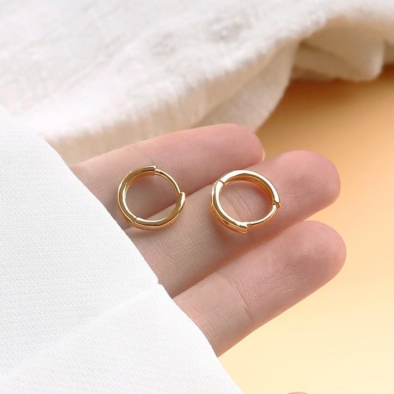 Product Introduction of Simple Earrings Fashion Simple round Earring Ear Clip Korean Fashion Earrings Accessories Gift 4