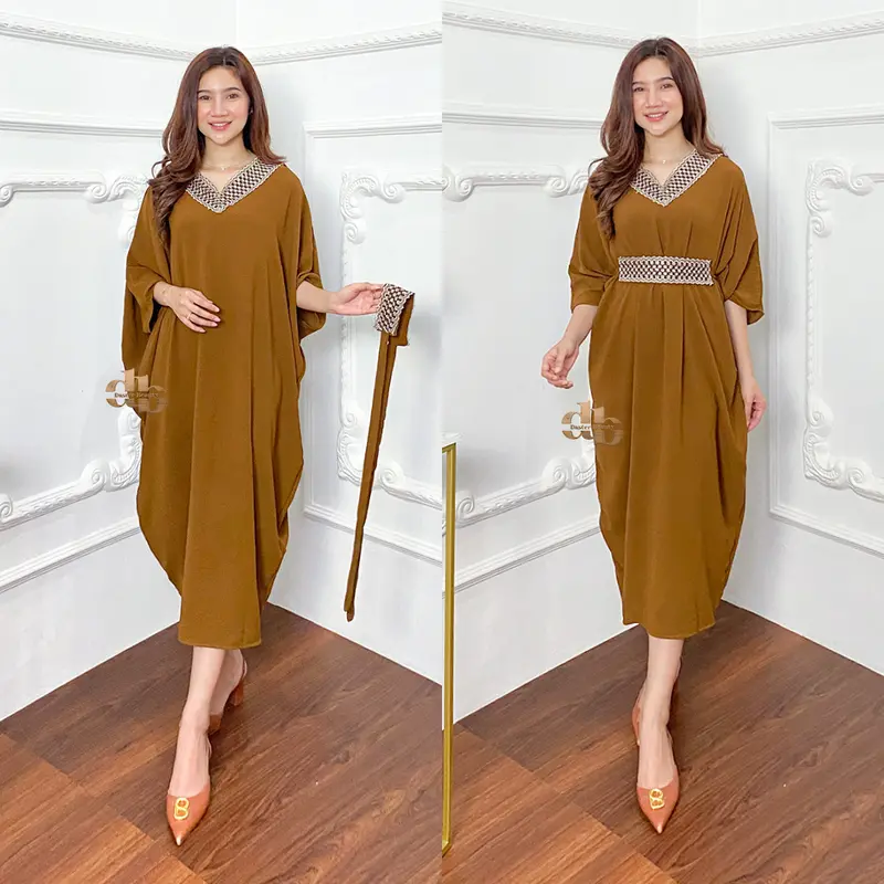 Kaftan Dress Long Dress Maxi Dress Shop Tokopedia