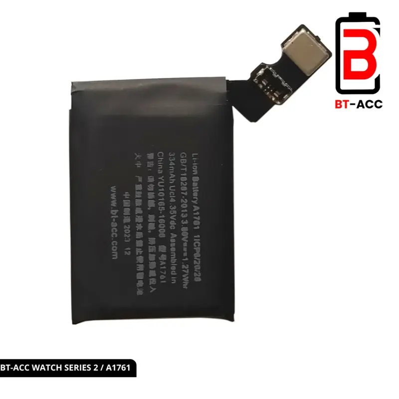 BT ACC  Battery For Apple Watch iWatch Series 2 42mm Version A1761 With 334mAh 0