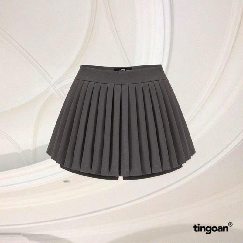TINGOAN X TIKTOKSHOP - Chân váy cạp cao xếp ly lượn FORGET MY EX SKIRT VER2 PHIÊN BẢN MỚI T6 2024