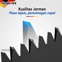 Gambar JERMAN MONAKE Top!! Hand Saw Gergaji Potong Kayu 18inch (COD) Mata Original Germany Tangan Graji Geraji Potong Handsaw Untuk Kayu / Triplek / Pipa PVC / Gypsum - 14inch dari Sunctools Official Store Kota Administrasi Jakarta Barat 4 Tokopedia